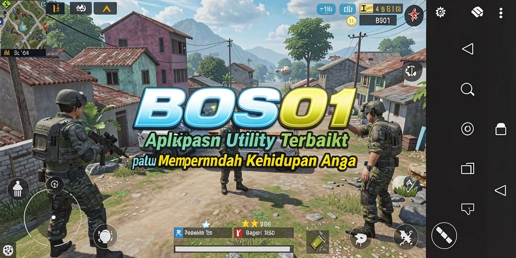 Tampilan screenshot BOS01 menampilkan fitur pengingat dan pengaturan jadwal.