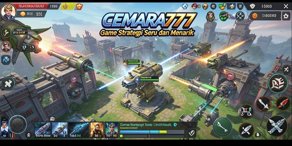 Tampilan gameplay CEMARA777 yang seru dan strategis.