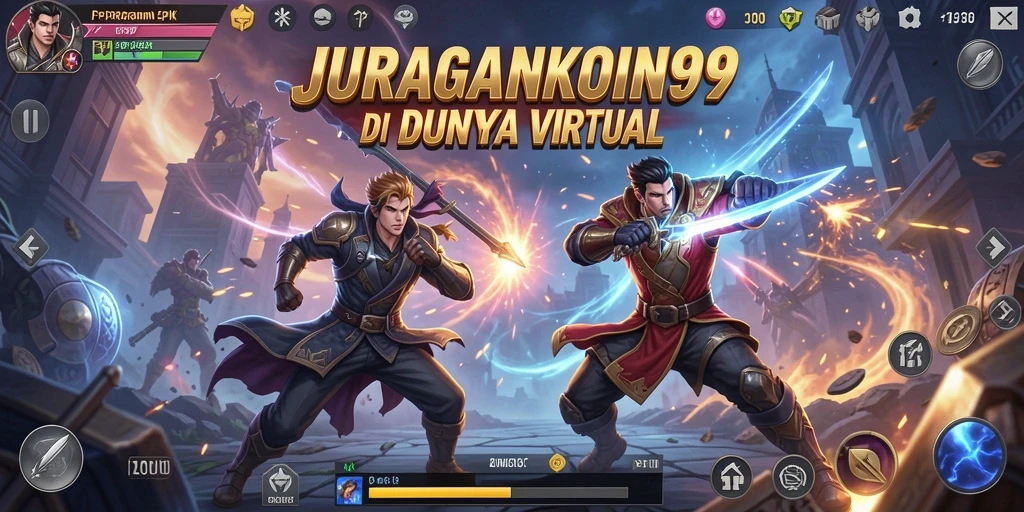 Tangkapan layar utama JURAGANKOIN99 dengan aksi bertarung yang mendebarkan.