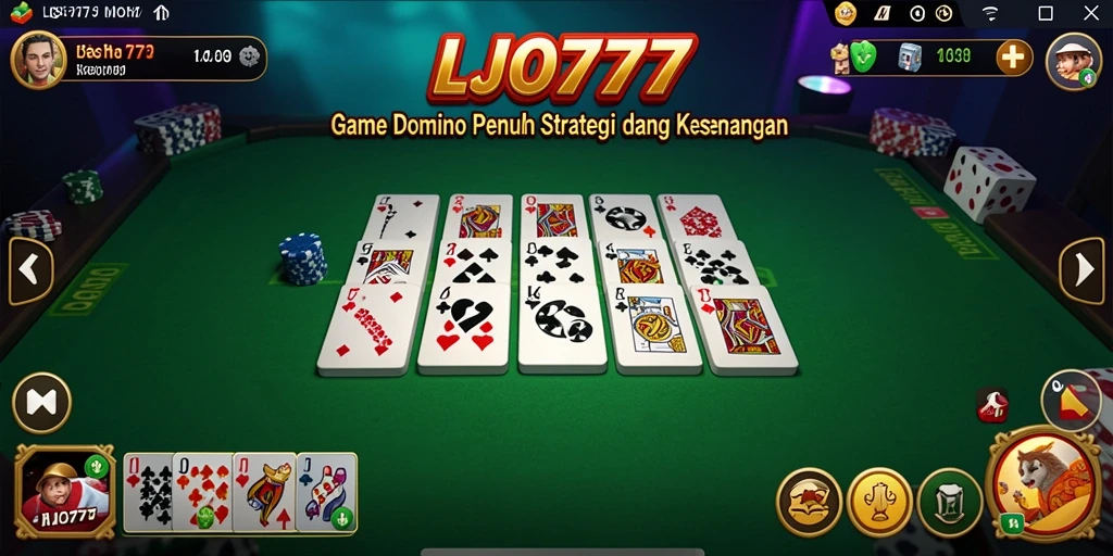Tampilan gameplay seru di LJO777 dengan fitur menarik.