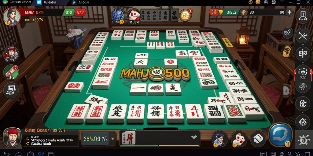 Tampilan gameplay MAHJONG500 yang menarik dan penuh strategi.