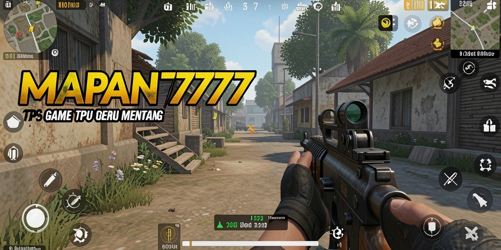 Screenshot gameplay <strong>MAPAN777</strong> menampilkan aksi seru dalam pertandingan TPS.