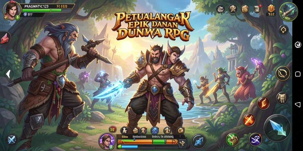 Tampilan gameplay PRAGMATIC123 dengan aksi pertempuran yang mendebarkan.