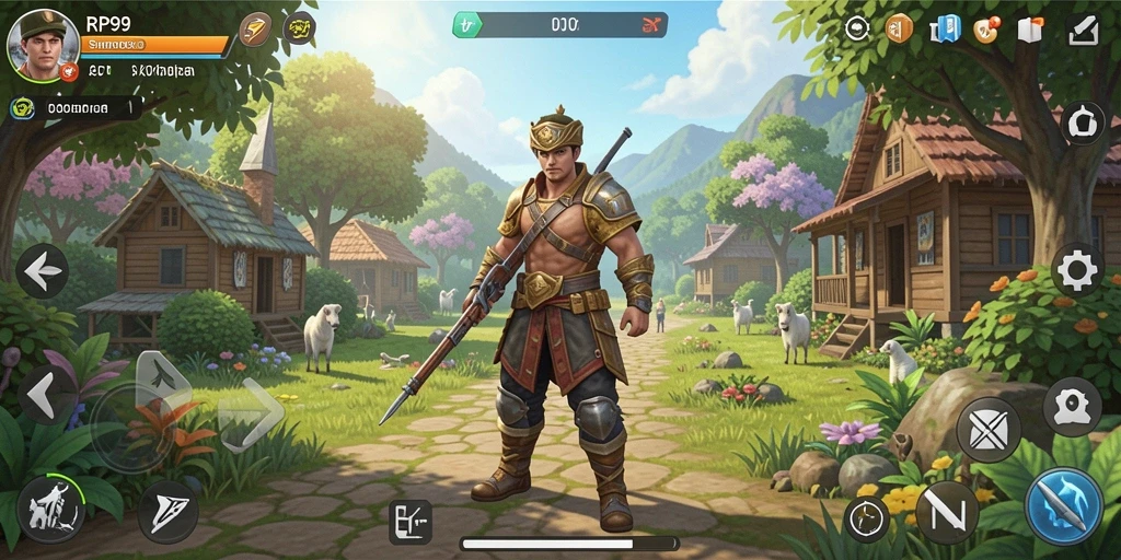 Tampilan screenshot gameplay RP99 yang menggugah selera.