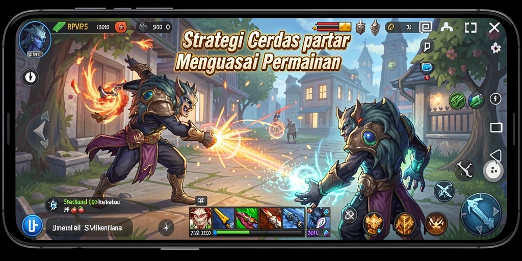 Tampilan gameplay RPVIP5 yang menarik dengan aksi strategi yang mendebarkan.